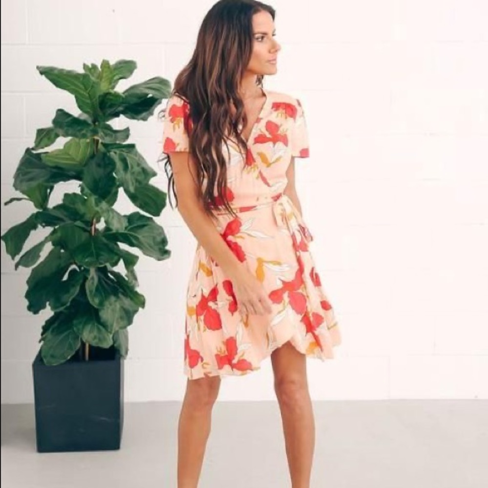 Vici wrap dress